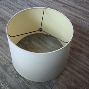 Cream Drum Lampshade